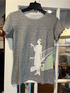 Litographs Black & White Silhouette Short-Sleeve Tee